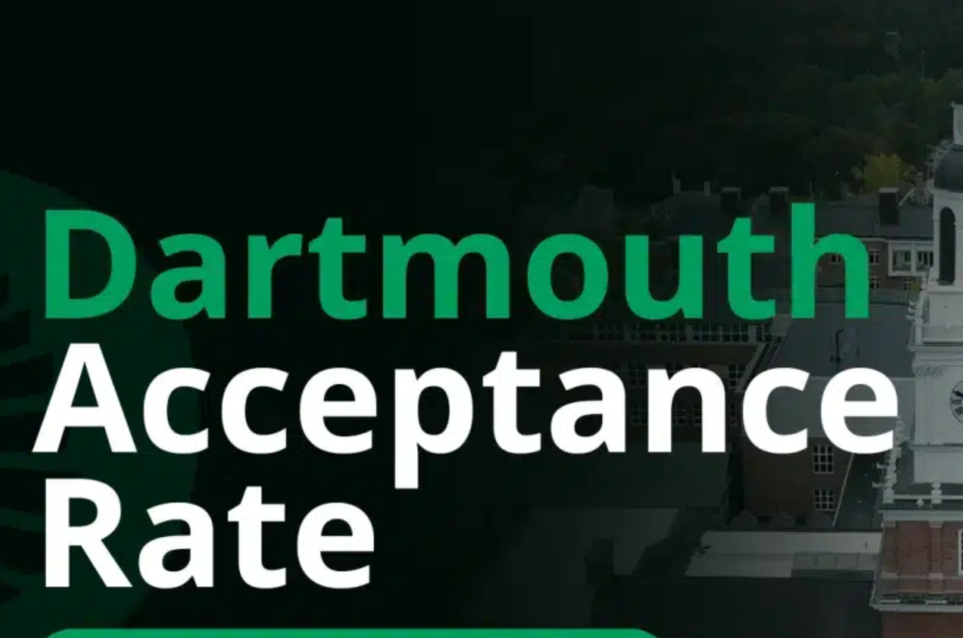 Understanding the Acceptance Rate of Dartmouth College